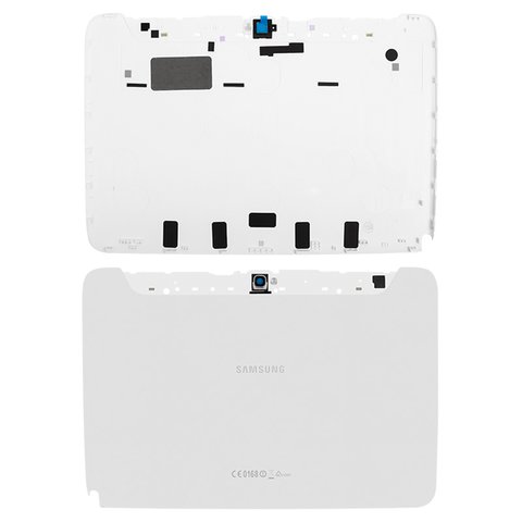 Задня панель корпуса для Samsung N8000 Galaxy Note, біла