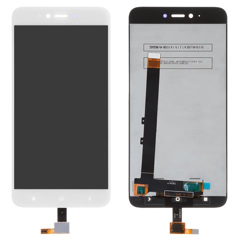 Дисплей для Xiaomi Redmi Note 5A, Redmi Y1 Lite, белый, Original PRC , 2 16 gb, #Goodix GT917D