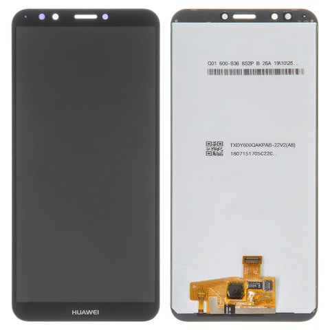 Дисплей для Huawei Honor 7C Pro 5,99", Y7 2018 , Y7 Prime 2018 , черный, класс B, без рамки, High Copy