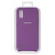 Чохол для Samsung A015 Galaxy A01, фіолетовий, Original Soft Case, силікон, grape (43)