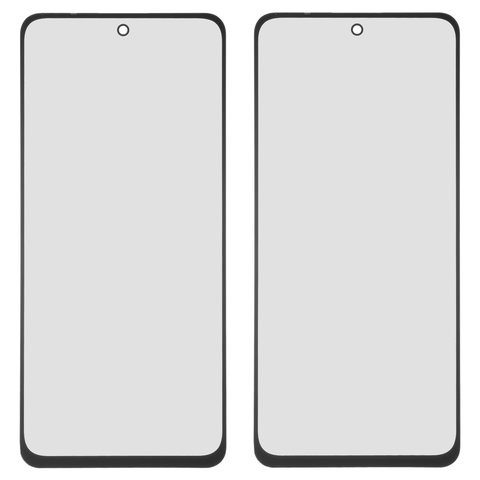 Стекло корпуса для Xiaomi Redmi Note 10 Pro, черное