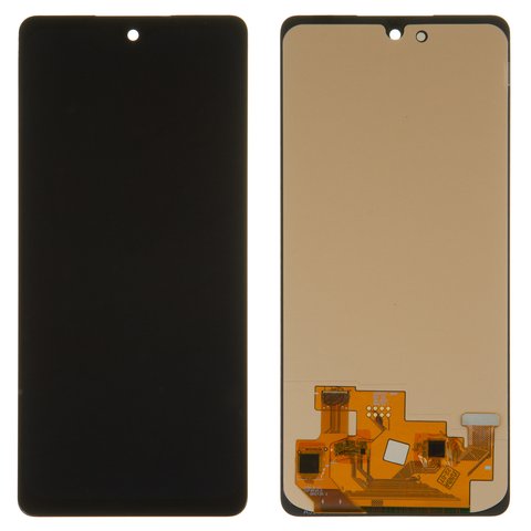 Дисплей для Samsung A528 Galaxy A52s 5G, черный, без рамки, High Copy, OLED 