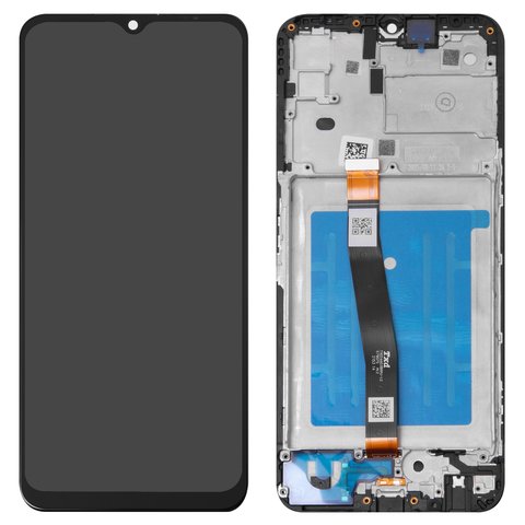 Дисплей для Samsung A226 Galaxy A22 5G, чорний, з рамкою, Original PRC 