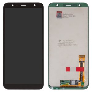 Дисплей FLYCDI для Samsung J415 Galaxy J4+, J415F Galaxy J4+, J610 Galaxy J6+, черный, без рамки