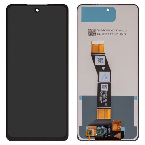Дисплей для Motorola Moto E14, Moto G04, Moto G04s, Moto G24, Moto G24 Power, черный, без рамки, Original PRC , XT2423 1, XT2421 2, XT2421 3
