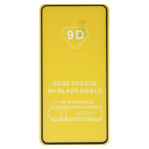 Защитное стекло для Huawei P40, совместимо с чехлом, Full Glue, без упаковки , черный