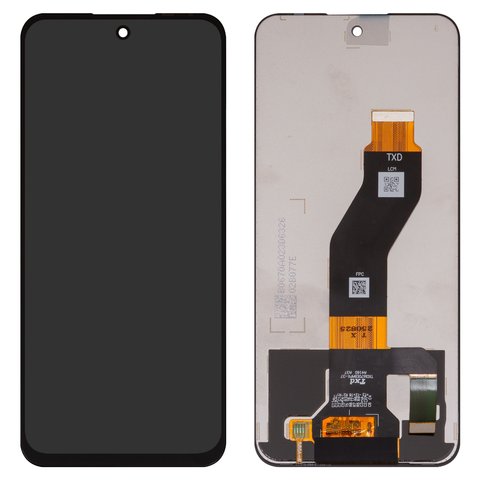 Дисплей для Tecno Spark 40 KM5 , Spark 40C KM4k , Spark Go 2 KM4 ; Infinix Hot 60i 4G X6728 , черный, без рамки, Box , TXDI670EBAPX