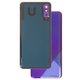 Housing Back Cover compatible with Samsung A307F/DS Galaxy A30s, (purple, with camera lens, prism crush violet)