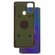 Housing Back Cover compatible with Samsung A217 Galaxy A21s, (black)