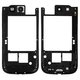Housing Middle Part compatible with Samsung I9305 Galaxy S3, (black)
