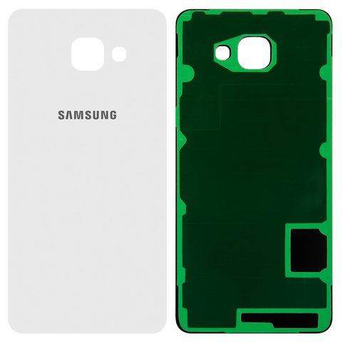 Panel trasero de carcasa puede usarse con Samsung A710F Galaxy A7 2016 , blanco