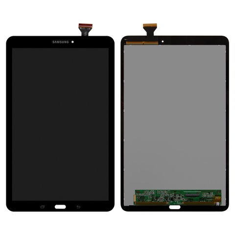 Pantalla LCD puede usarse con Samsung T560 Galaxy Tab E 9.6, T561 Galaxy Tab E, gris, sin marco