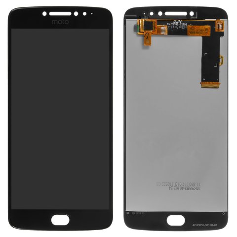 Pantalla LCD puede usarse con Motorola XT1771 Moto E4 Plus, negro, Original PRC 