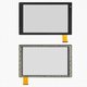 Сенсорный экран для China-Tablet PC 10,1"; Archos 101b Oxygen, черный, 259 мм, 50 pin, 160 мм, емкостный, 10,1", #HXD-1076-V4.0/HXD-1076-V3.0