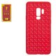 Case Baseus compatible with Samsung G965 Galaxy S9 Plus, (red, braided, plastic) #WISAS9P-BV09