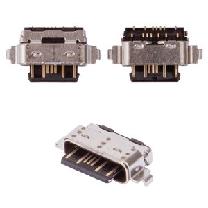 Charge Connector compatible with Nokia 5.1 Plus, 6.1 Plus, 7 Plus; Samsung, 14 pin, USB type C 