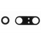 Стекло камеры для Xiaomi Mi 9T, Mi 9T Pro, Redmi K20, Redmi K20 Pro, черное, полный комплект, без рамки, M1903F10G, M1903F11G