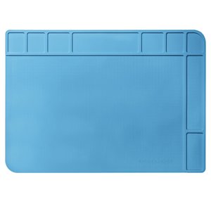 Alfombrilla aislante Mechanic V58, antiestático, 480 mm, 340 mm, con secciones
