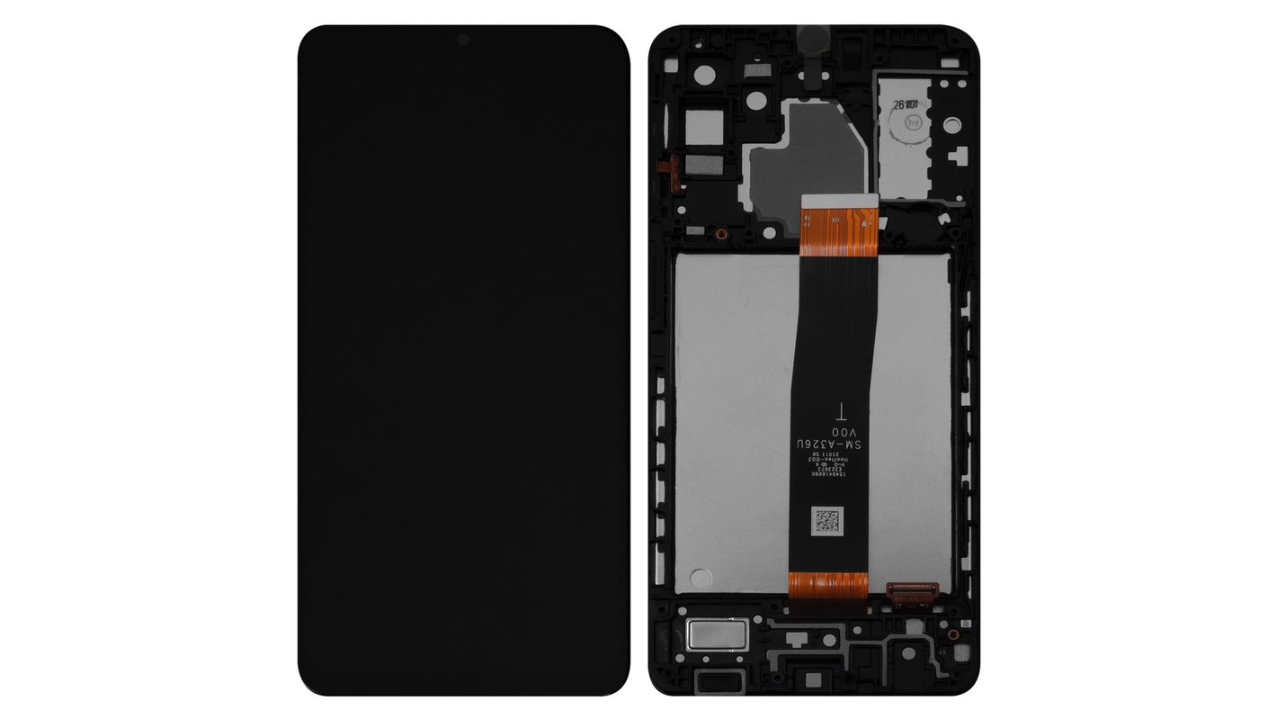 Дисплей для Samsung A326 Galaxy A32 5G, черный, с рамкой, Original (PRC),  SM-A326U V00 - All Spares