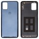 Housing Back Cover compatible with Motorola Moto G9 Plus XT2087, (dark blue, indigo blue)