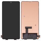 LCD compatible with Xiaomi Poco F4 GT, (black, without frame, original (change glass) )