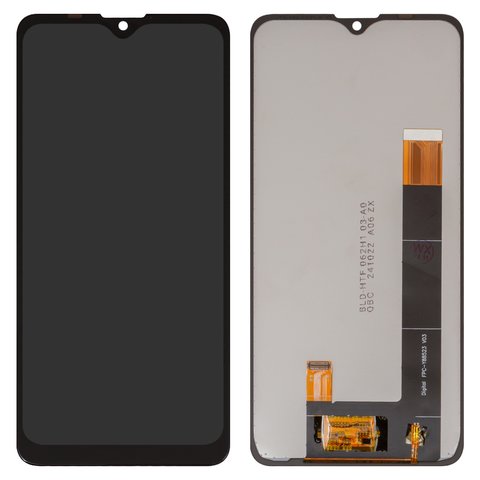 LCD compatible with Blackview A80, A80s, black, without frame, High Copy, FPC Y88523 