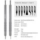 Knife Set Mechanic KH-001, (for ICs, 8 in 1)