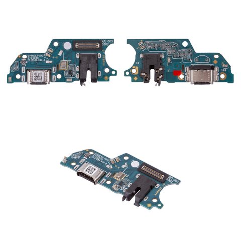 Flat Cable compatible with Realme C51, headphone connector, charge connector, with microphone, Original PRC , charging board 