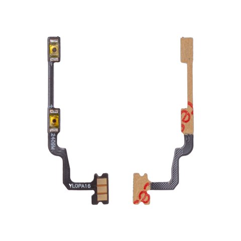 Flat Cable compatible with Oppo A16, A16s, A54 4G, A54s, sound button 
