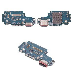 Flat Cable compatible with Samsung S938 Galaxy S25 Ultra, charge connector, with components, Original PRC , charging board 