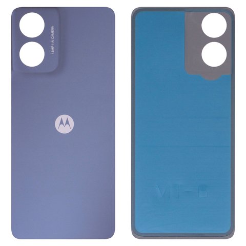 Housing Back Cover compatible with Motorola Moto G04s, black 