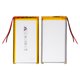 Battery 1260110, (110 mm, 60 mm, 12 mm, Li-ion, 3.7 V, 10000 mAh, with controller)