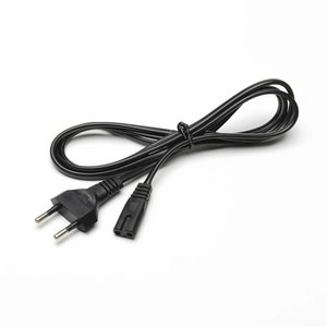 Cable de alimentación С7 puede usarse con convertidores multimedia, negro, 1.5 m