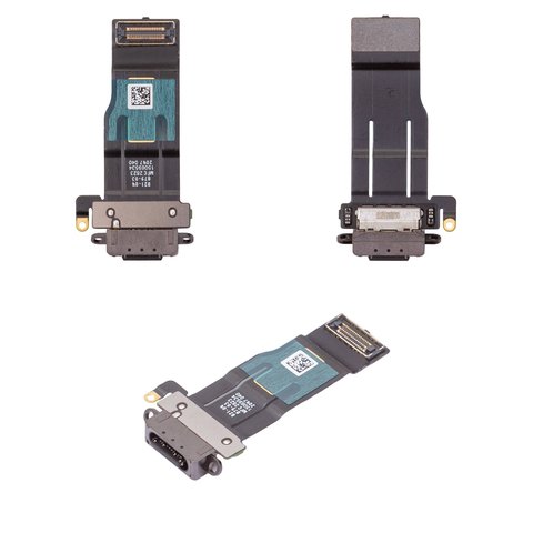 Cable flex puede usarse con iPad Pro 13 2024 7th Gen , del conector de carga, negro, con componentes, Original PRC , space black