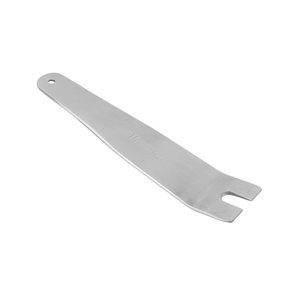 Car Trim Removal Tool with Narrow "U" Notch Blade Stainless Steel, 210×40 mm 