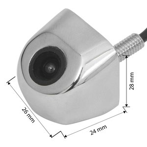 Cámara universal para coche CS C0007 en carcasa cromada