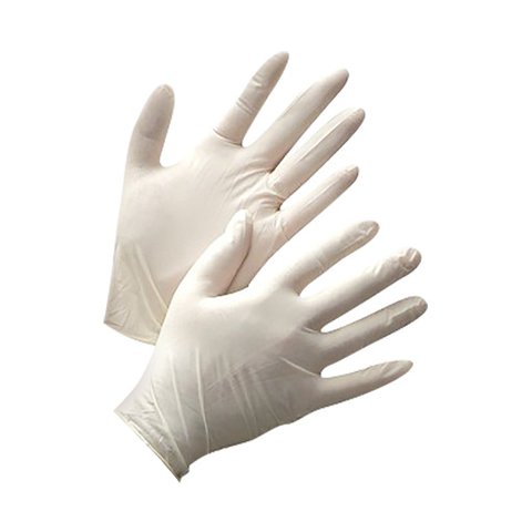 Latex Gloves size S, 100pcs pack 