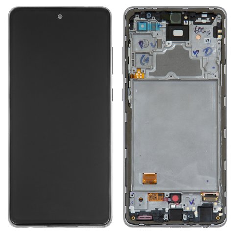 LCD compatible with Samsung A725 Galaxy A72, A726 Galaxy A72 5G, (white ...