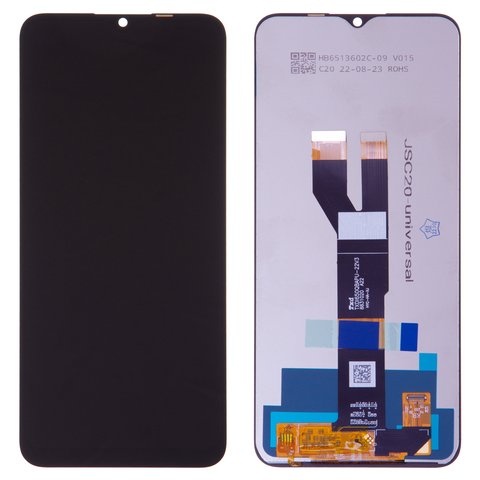 LCD compatible with Realme C21, black, without frame, High Copy 