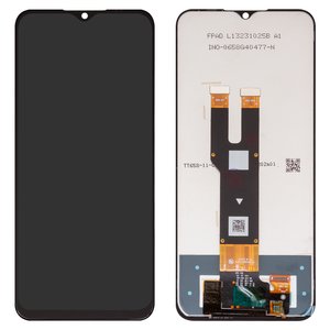 LCD compatible with ZTE Blade V50 Design 4G ZTE 8050 , black, without frame, original change glass 