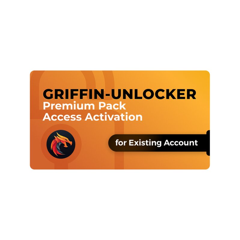 Griffin Unlocker Premium Pack Access Activation For Existing Account