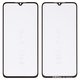 Housing Glass G+OCA PRO compatible with Xiaomi Mi 9 Lite, Mi CC9, (with OCA film, black)