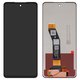 LCD compatible with Motorola Moto E14, (black, without frame, High Copy)