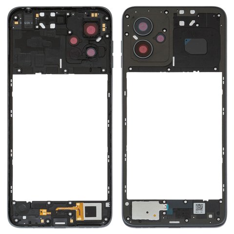 Housing Middle Part compatible with Motorola Moto G14 PAYF0010IN, gray 