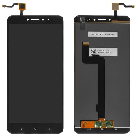 Pantalla LCD puede usarse con Xiaomi Mi Max 2, negro, Original PRC , MDE40, MDI40