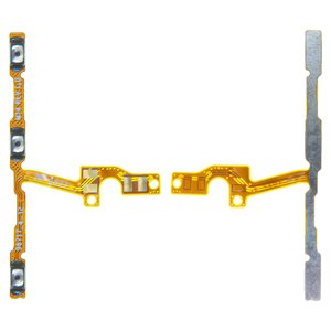 Cable flex puede usarse con Samsung A215 Galaxy A21, del botón de volumen, del botón de encendido, Original PRC 