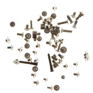 Tornillo puede usarse con iPhone XS, negro, juego completo