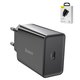 Adaptador de red Baseus Speed Mini, 20 W, Quick Charge, negro, 1 puerto, #CCFS-SN01