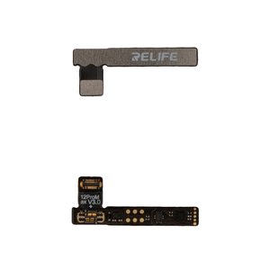Cable flex RELIFE TB 05 TB 06 puede usarse con Apple iPhone 12 Pro Max, para remover el número de ciclos de carga y porcentaje de desgaste de batería, V3.0