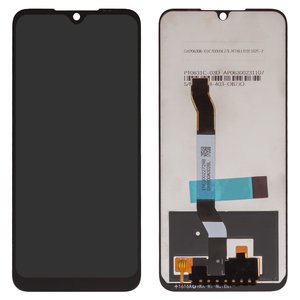 Pantalla LCD puede usarse con Xiaomi Redmi Note 8T, negro, sin logotipo, sin marco, Box 